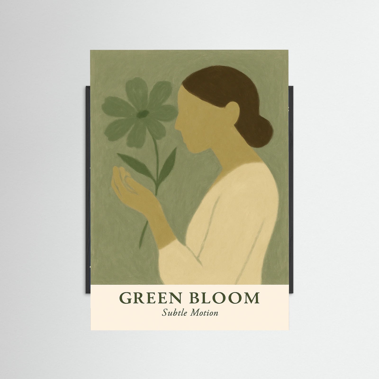 Black Wood Green bloom