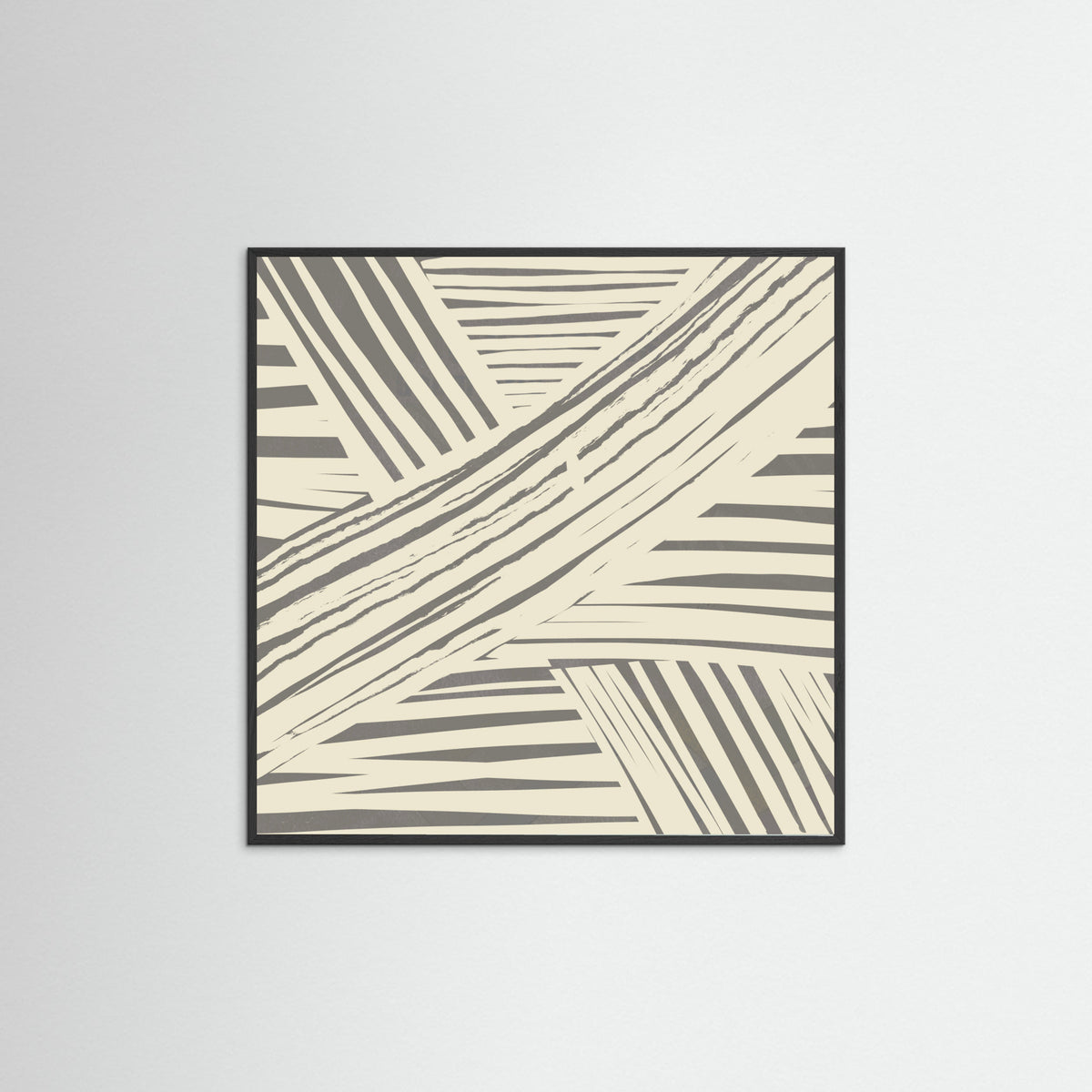Black Wood Grey diagonal stripe pattern Poster
