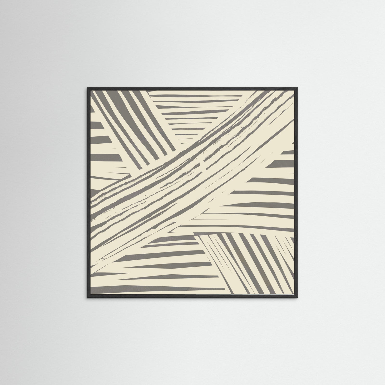 Black Wood Grey diagonal stripe pattern Poster