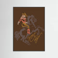 Howdy Cowgirl Poster – poster and art print