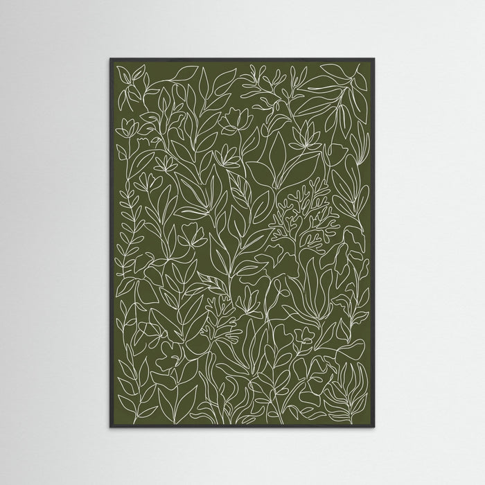 Black Wood Human Tapestry