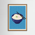 Black Wood Iconic Ramen Poster