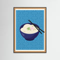 Black Wood Iconic Ramen Poster