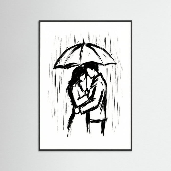 Black Wood Intimate Embrace Black