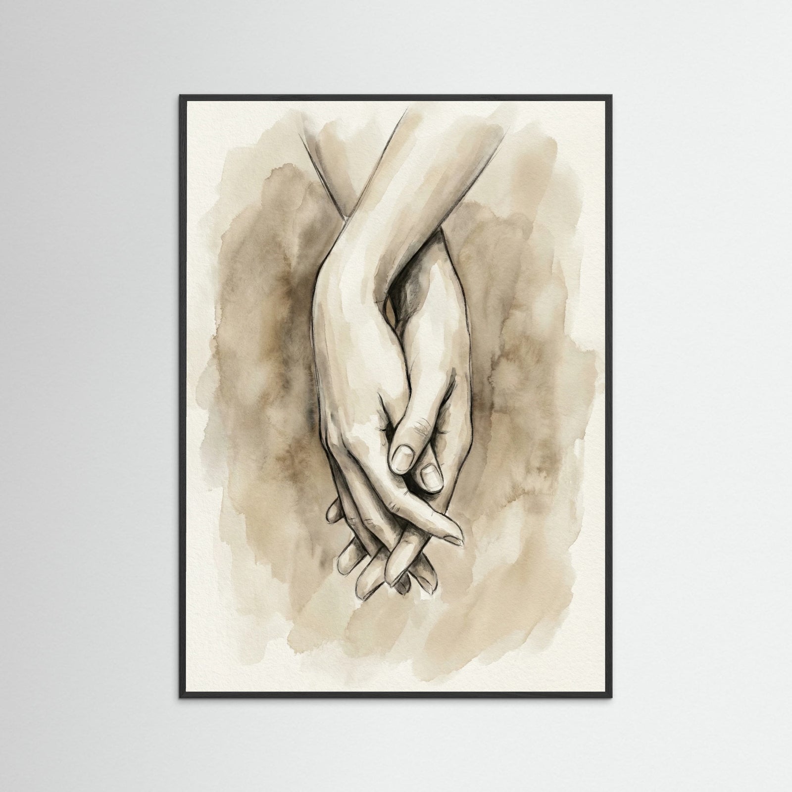 Black Wood Intimate Embrace