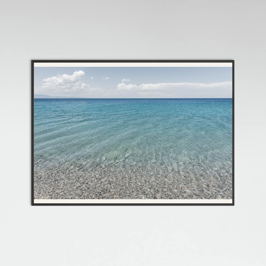Italian seascape Poster – poster and art print