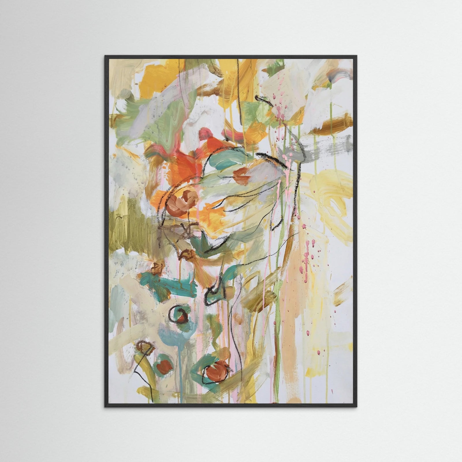 Black Wood Joyful Bloom