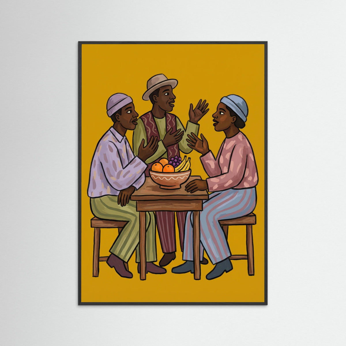 Black Wood Joyful Kinship