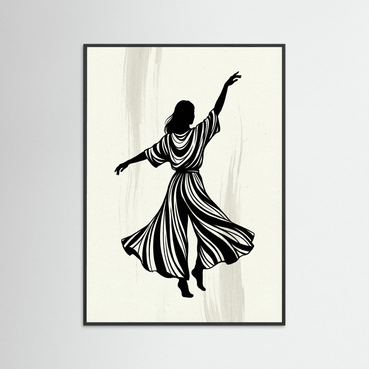 Black Wood Joyful Leap