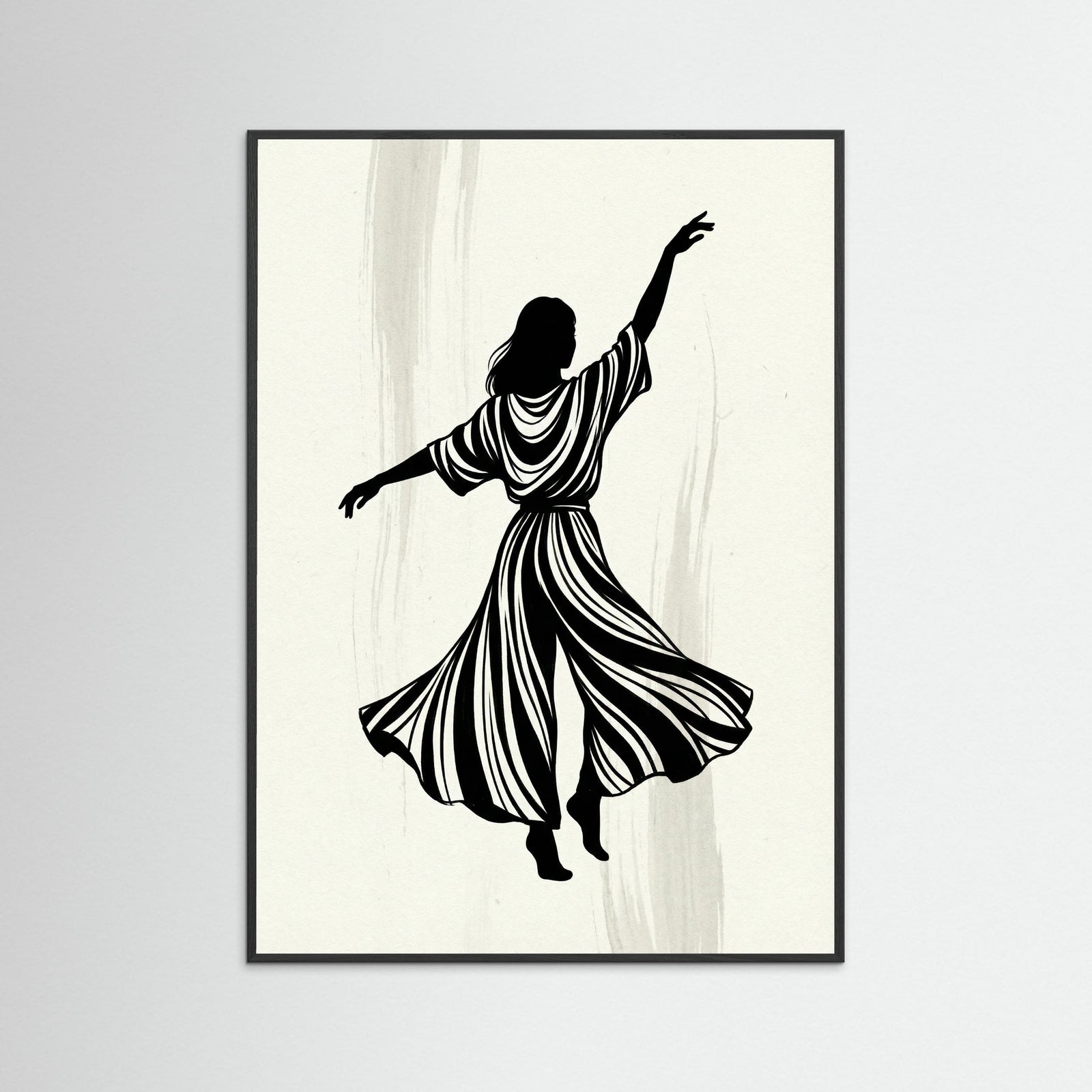 Black Wood Joyful Leap