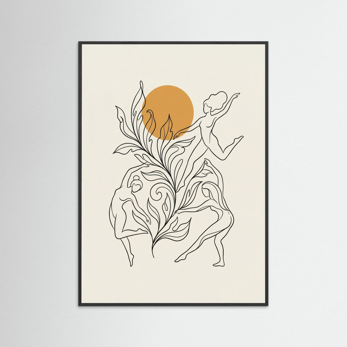 Black Wood Joyful Line Dance