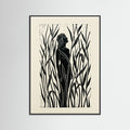 Black Wood Jungle Embrace