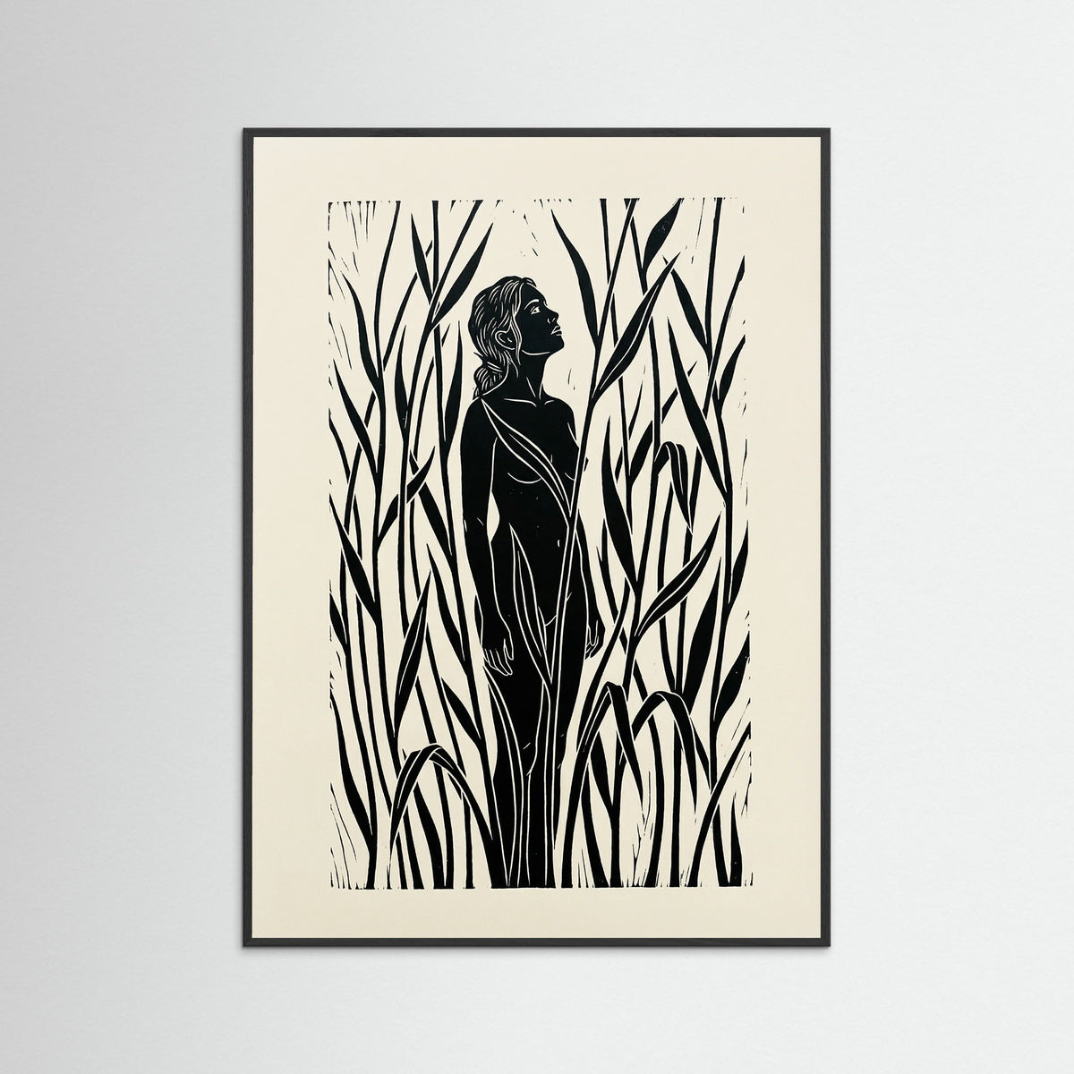 Black Wood Jungle Embrace