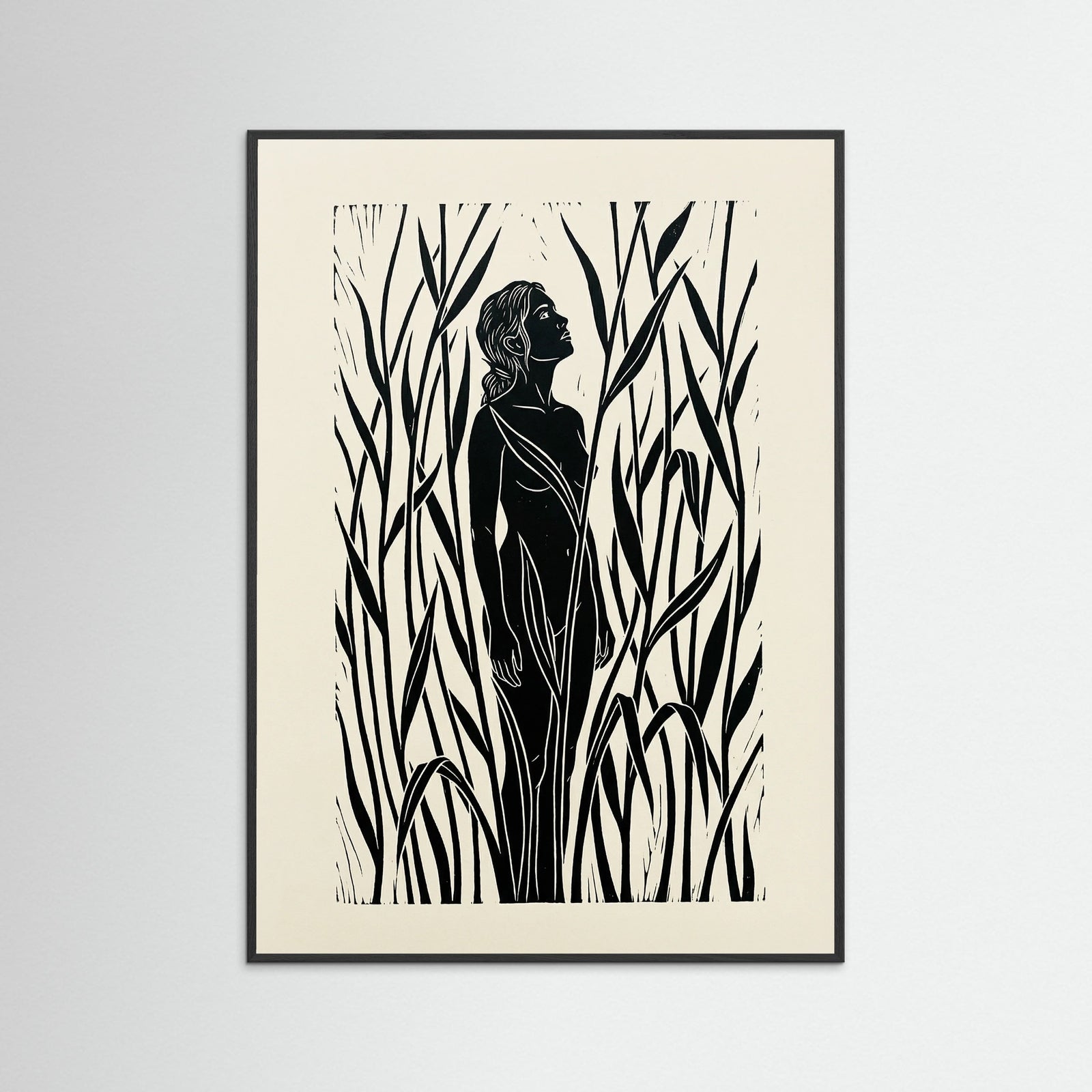 Black Wood Jungle Embrace