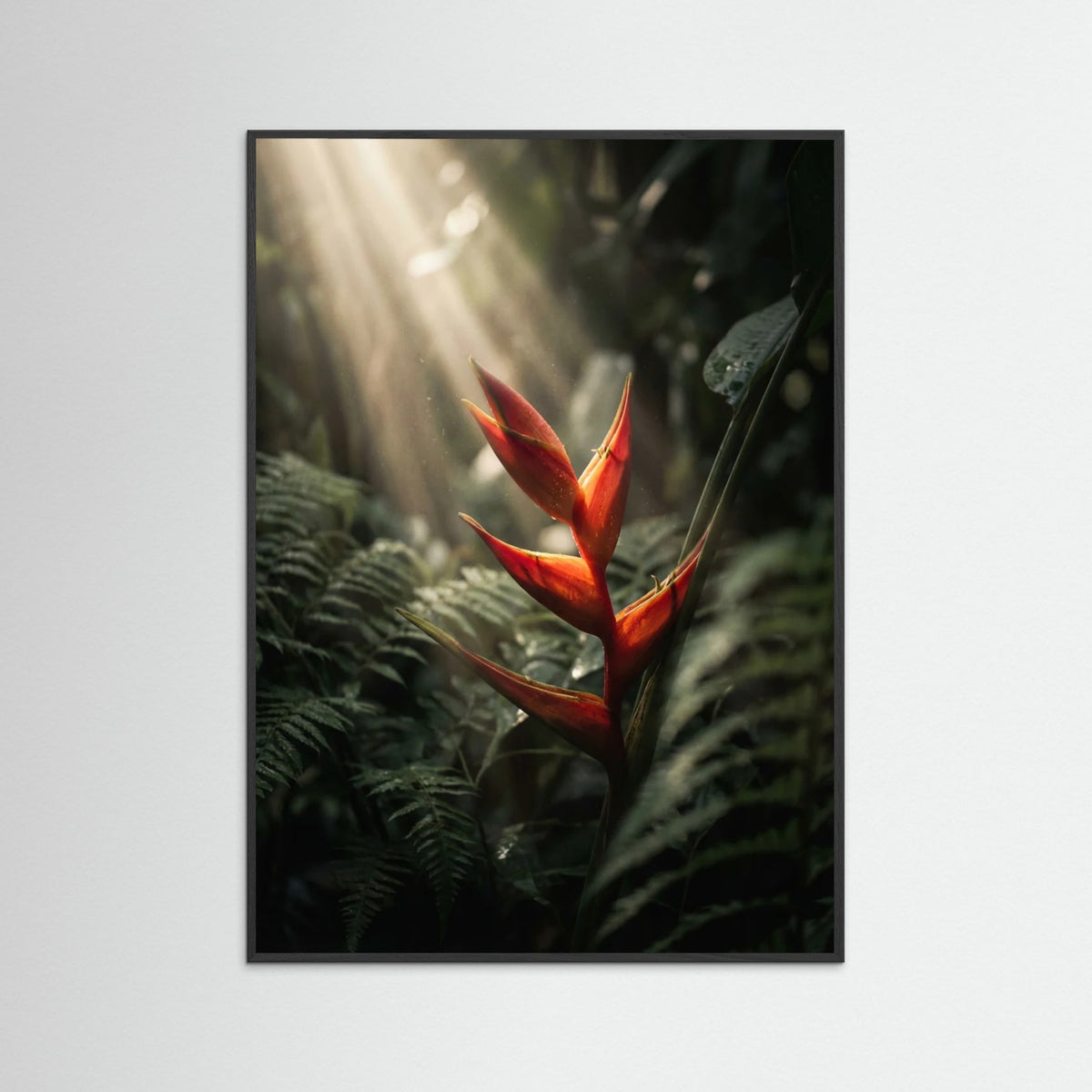 Black Wood Jungle Glow