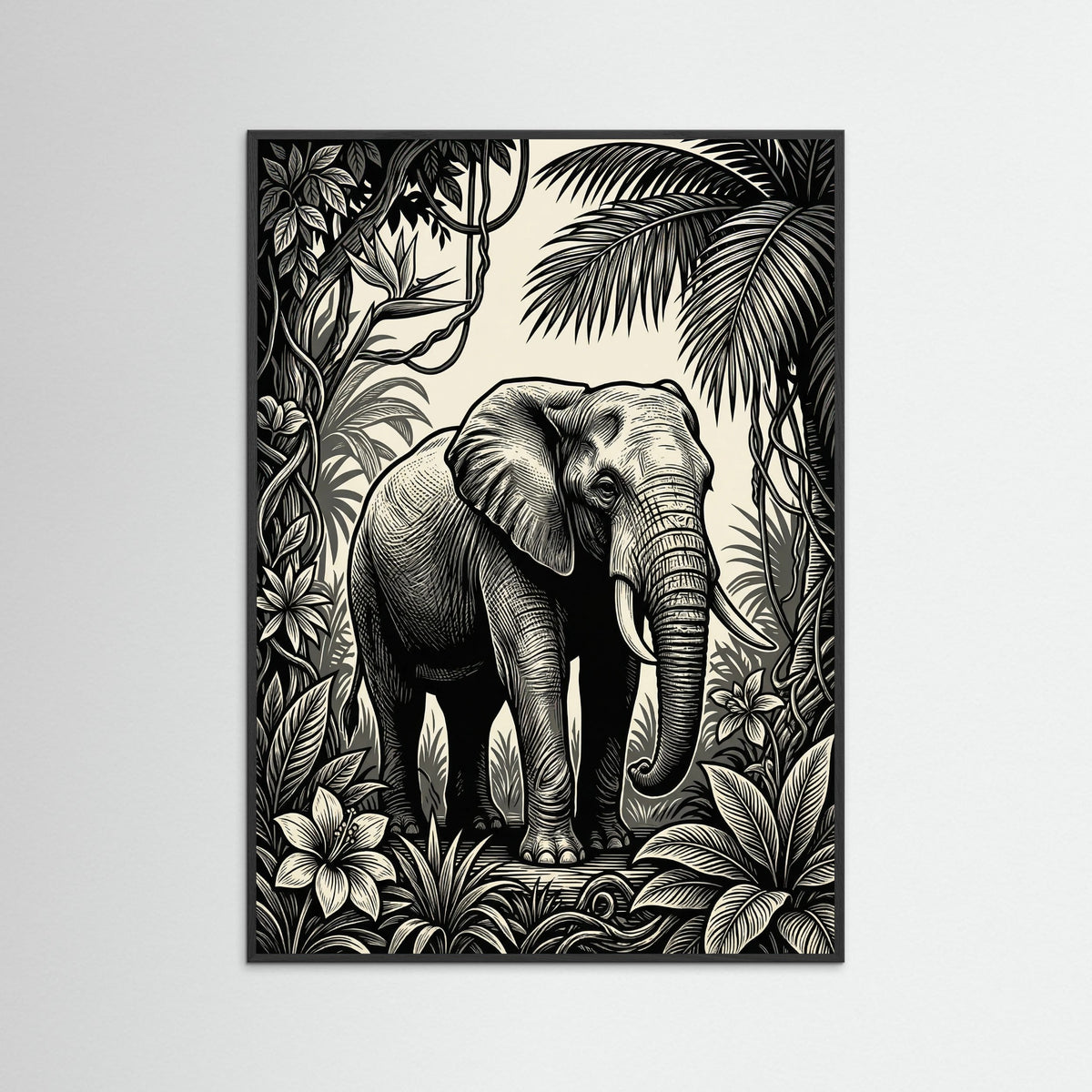 Black Wood Jungle Sentinel