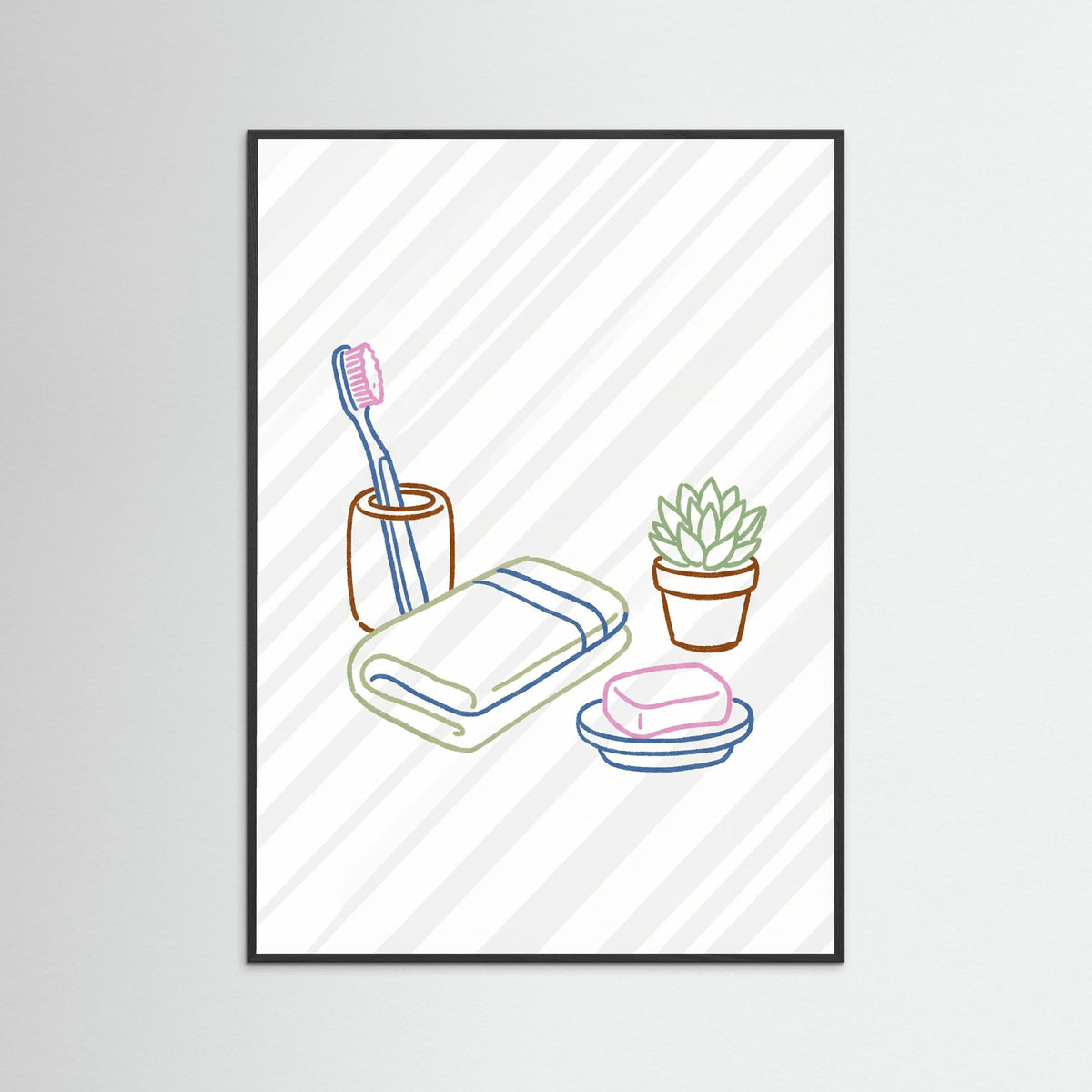 Black Wood Kitchen Still Life