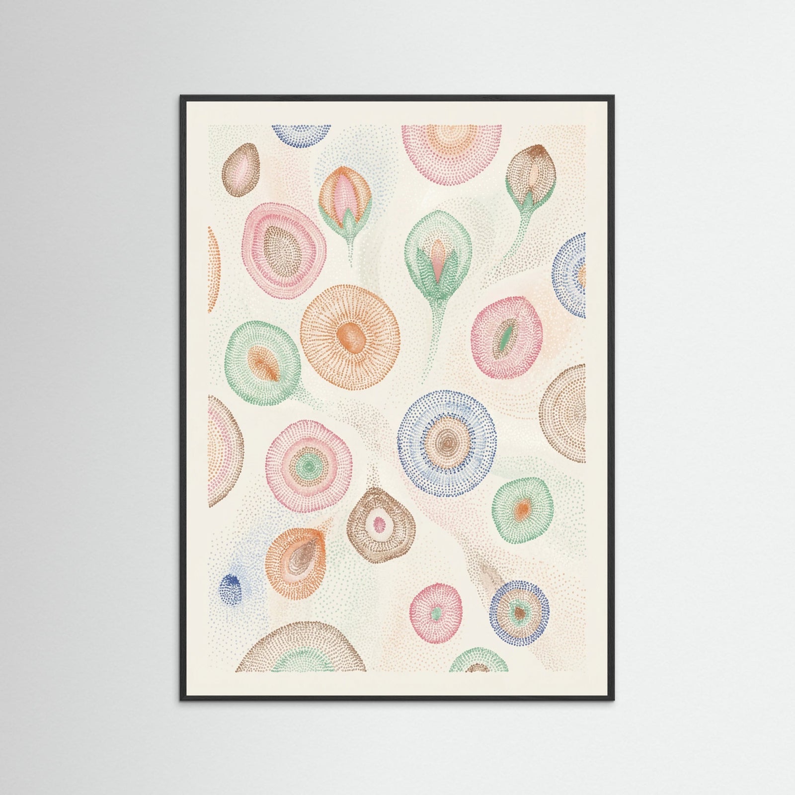 Black Wood Klees Flourishing Dot