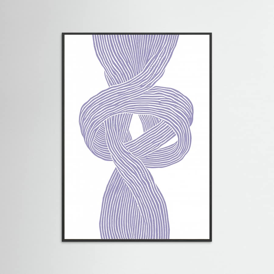 Plakat Knots No 1 – plakat i druk artystyczny