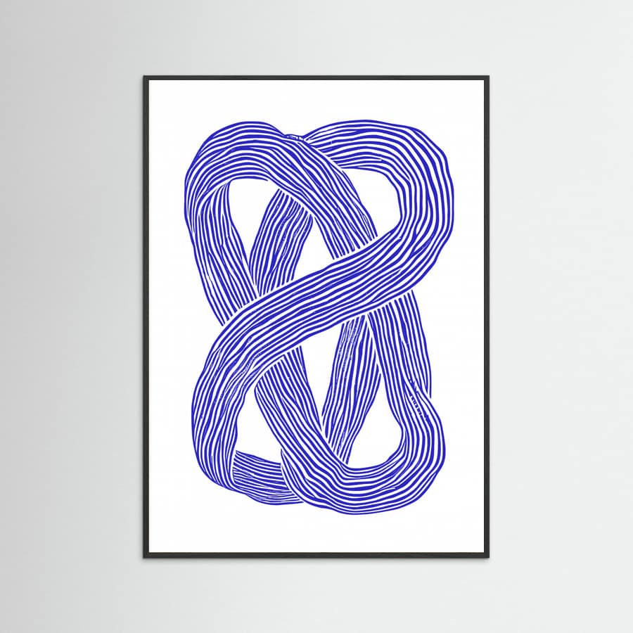 Knots No 3 Poster – Poster und Kunstdruck