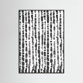 Black Wood LINEAR Poster