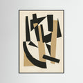 Black Wood Layered Forms