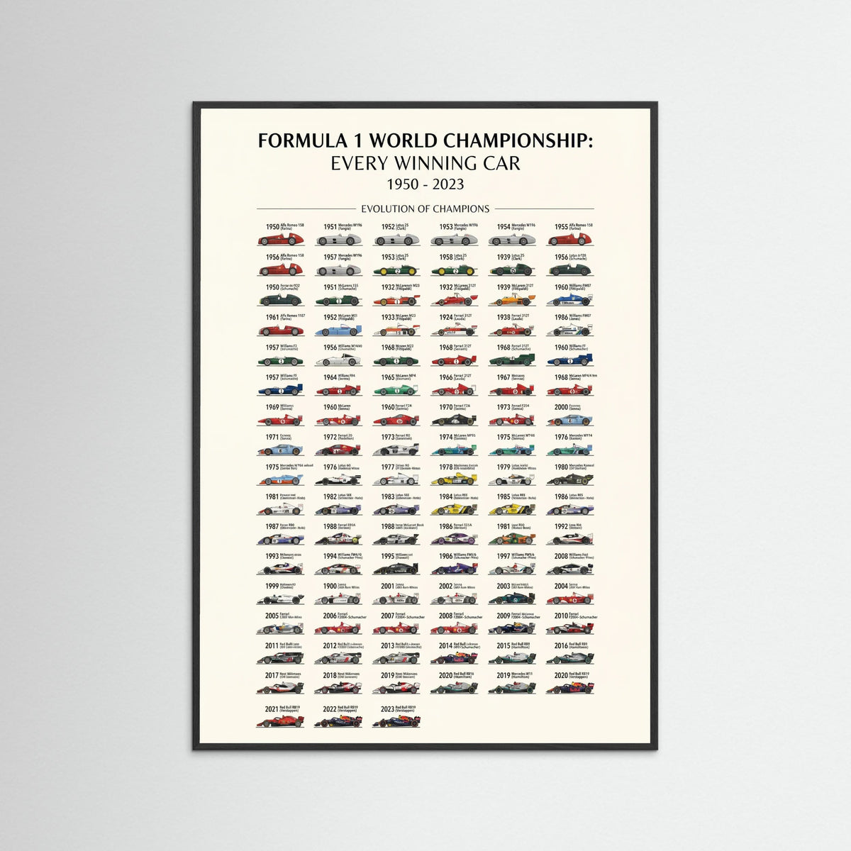 Black Wood Le Mans Winners