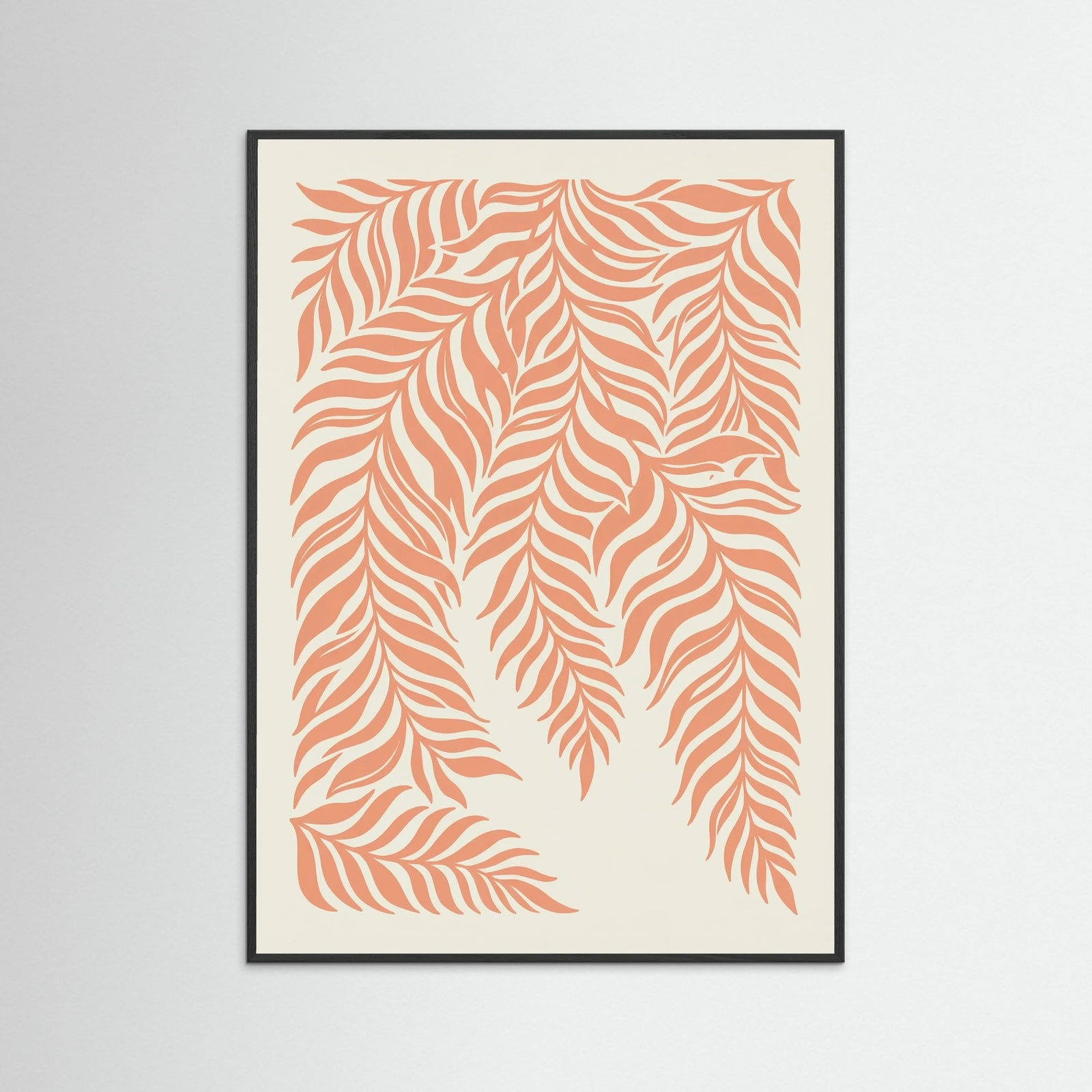 Black Wood Leafy Orbit