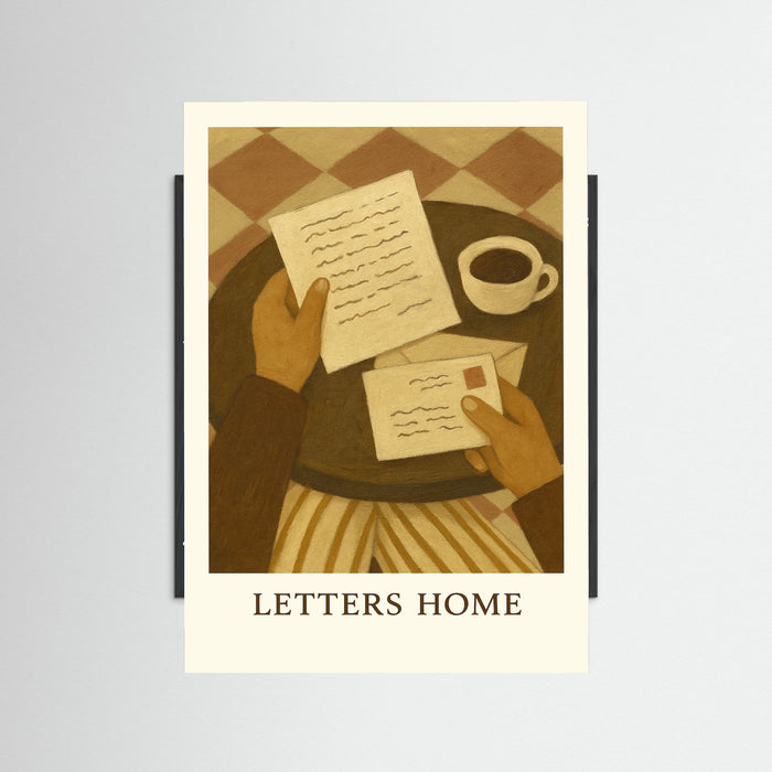 Black Wood Letters Home