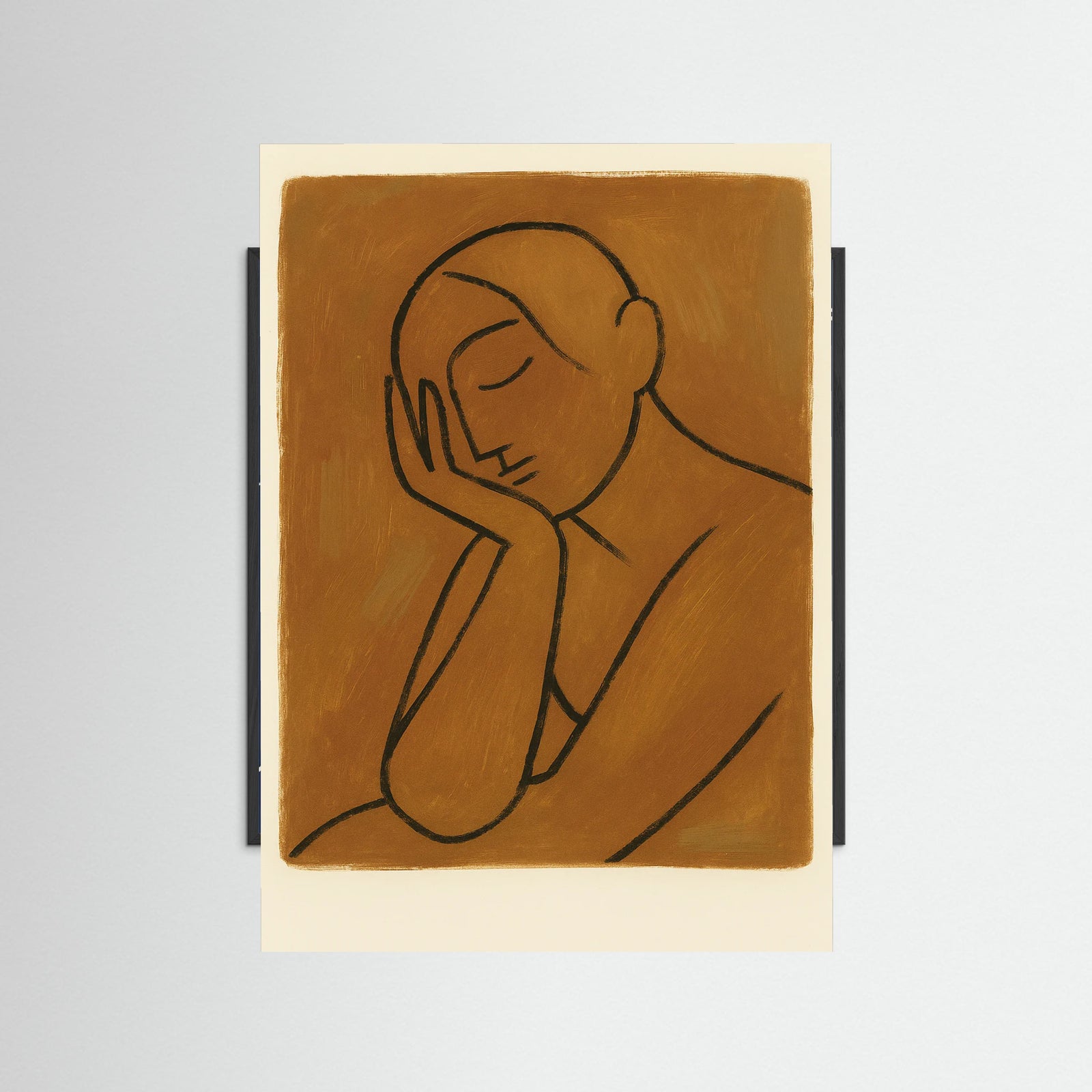 Black Wood Line of Thought