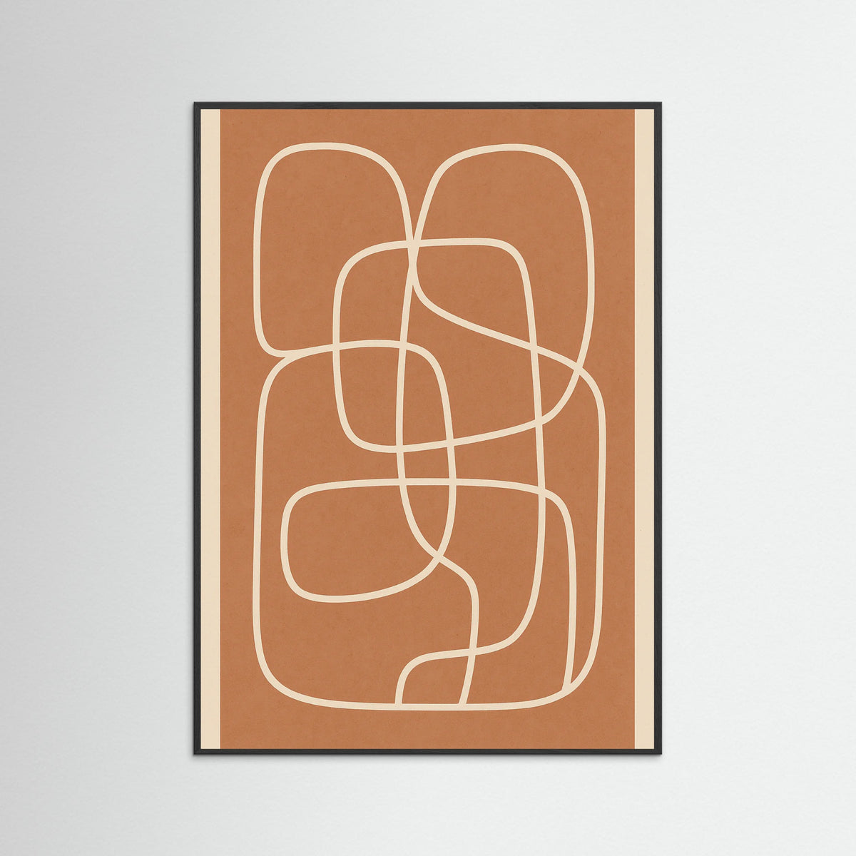 Black Wood Linear Flow