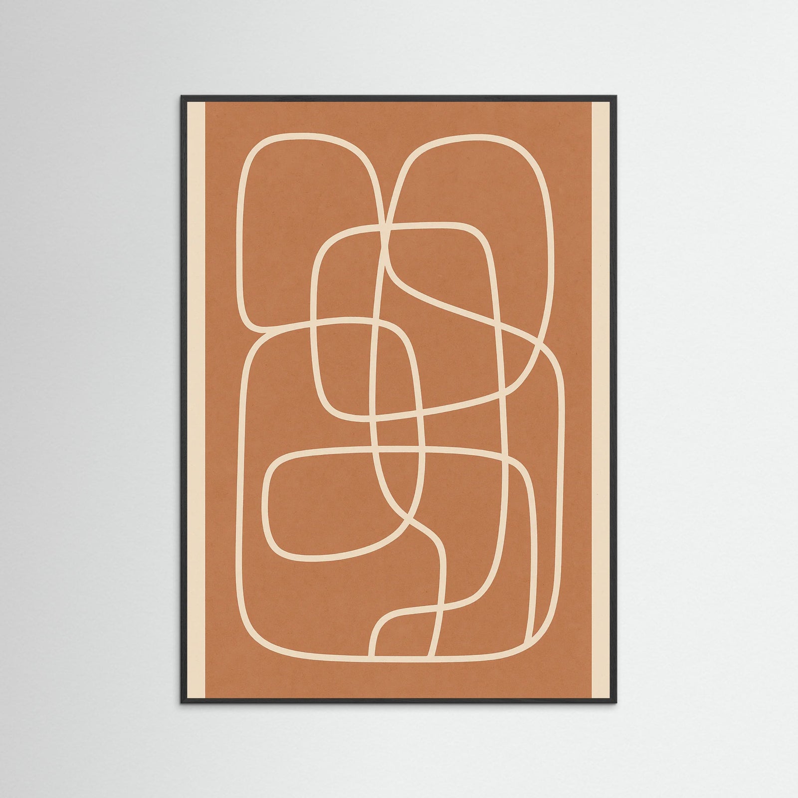 Black Wood Linear Flow