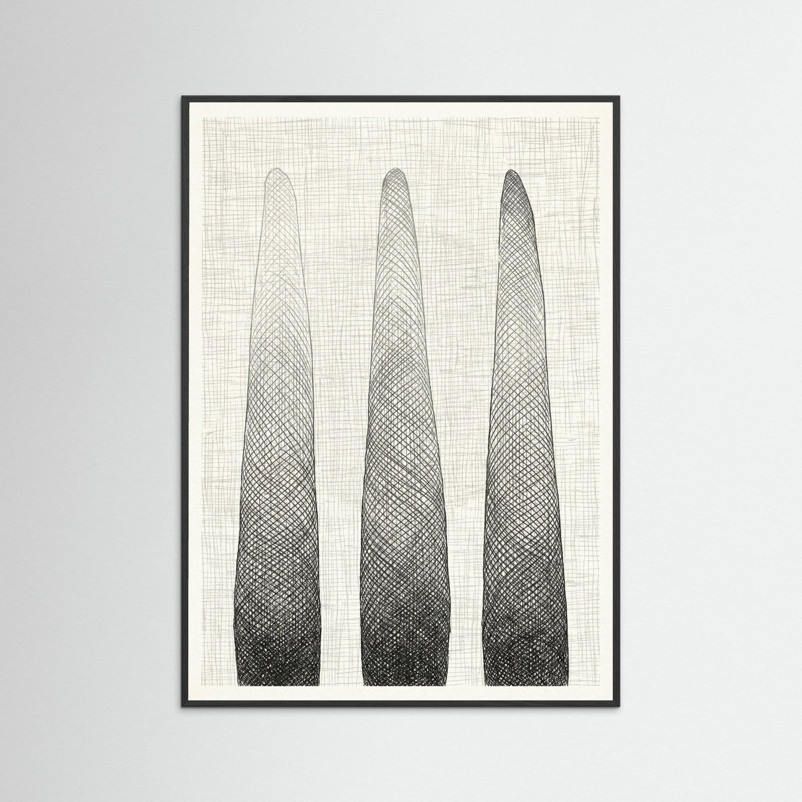 Black Wood Lined Orb