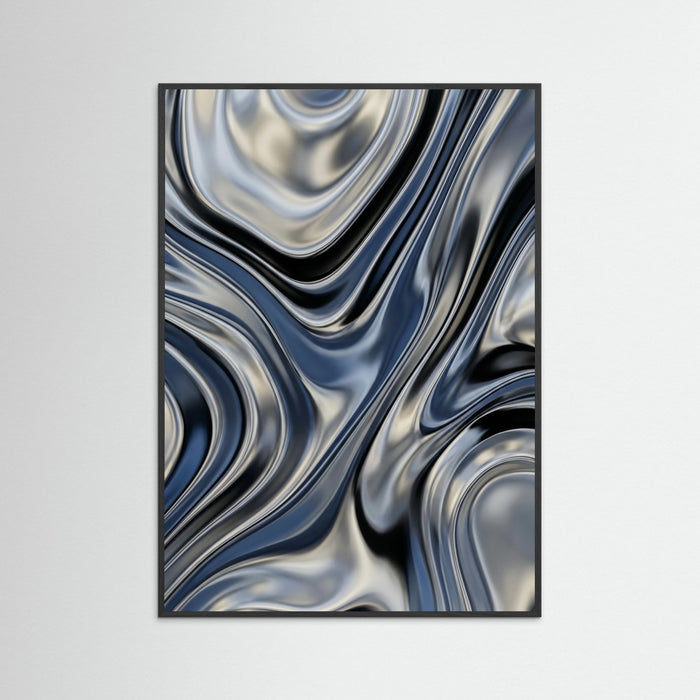 Black Wood Liquid Chrome