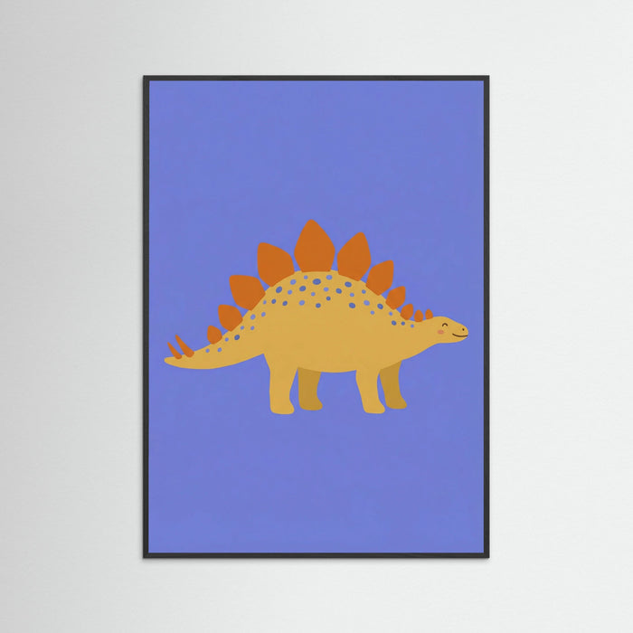 Black Wood Long Neck Dino