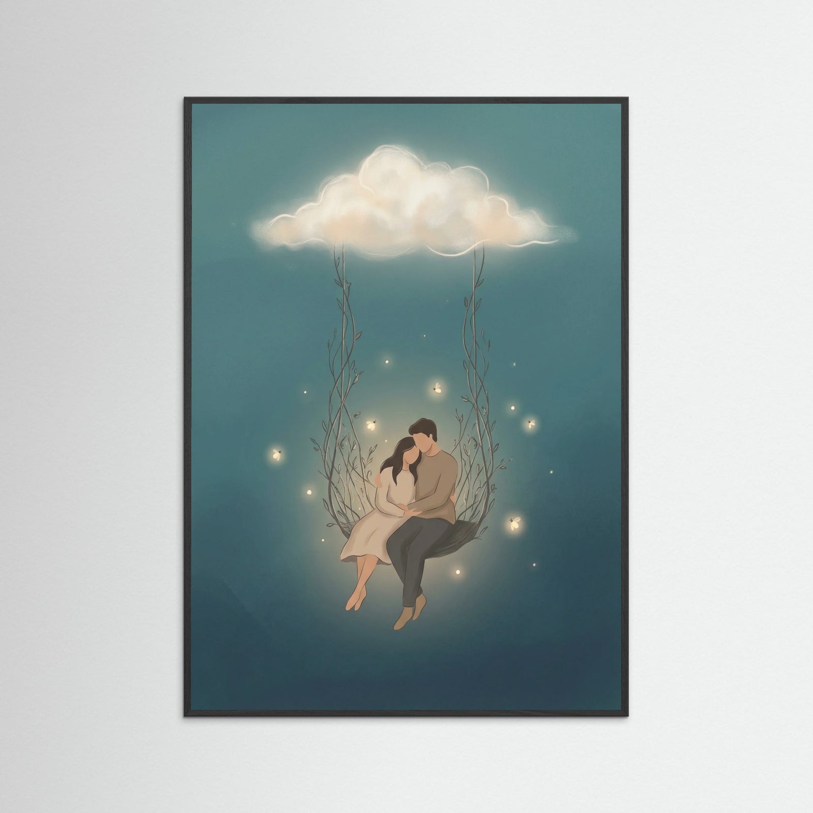 Black Wood Love Aloft