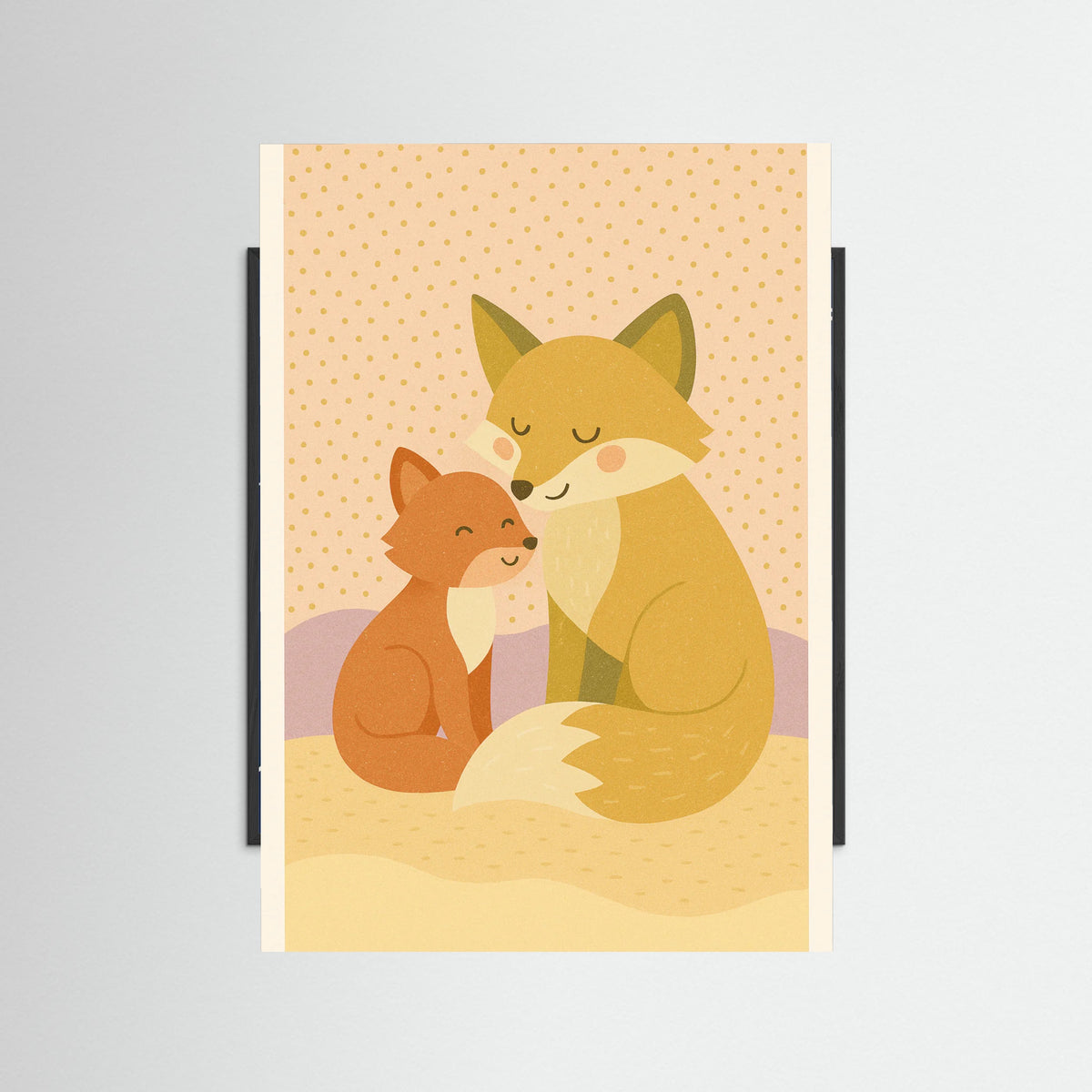 Black Wood Loving Silhouette