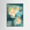 Black Wood Luminous Abstraction