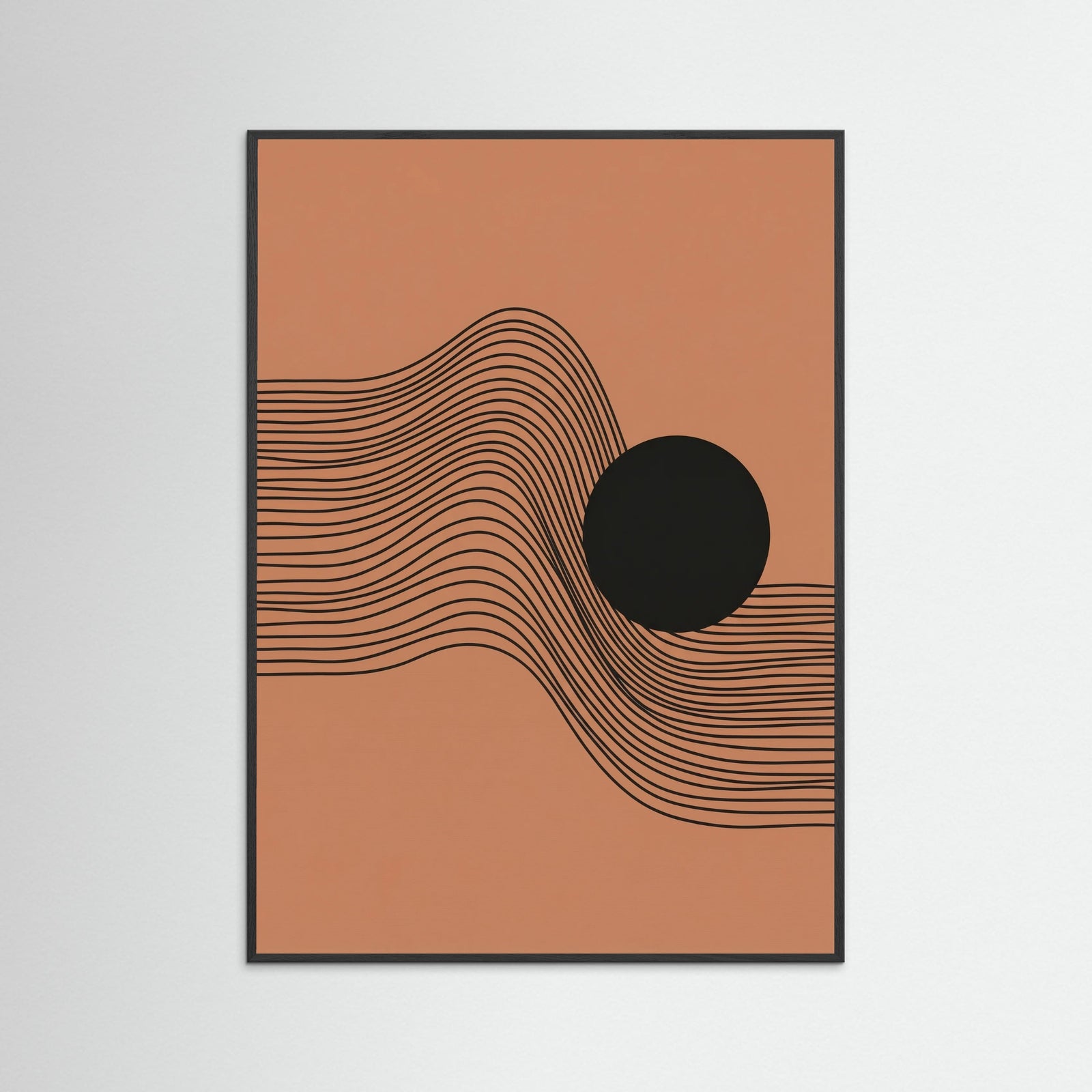 Black Wood Lunar Rhythm