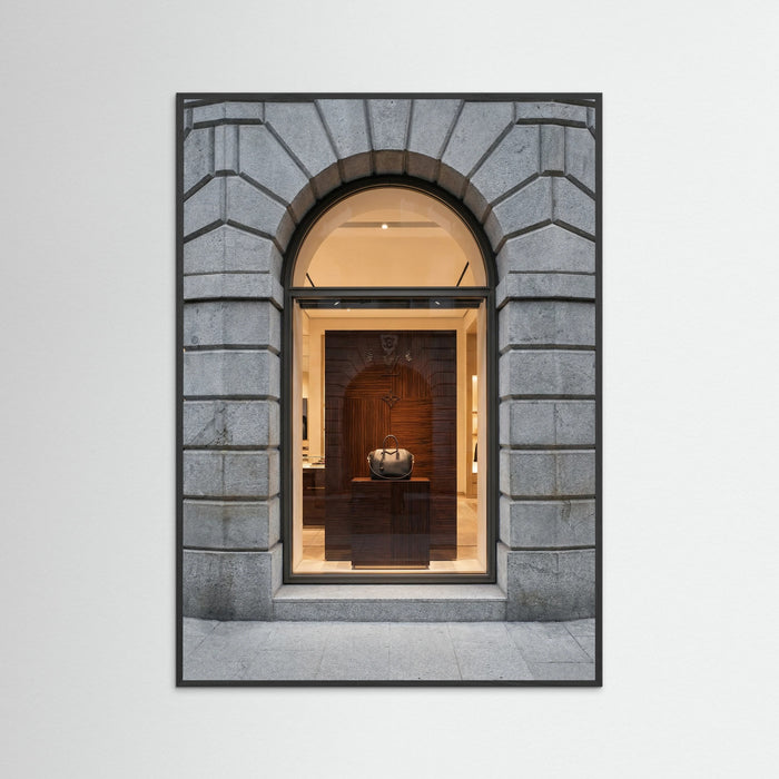 Black Wood Luxury Entrance