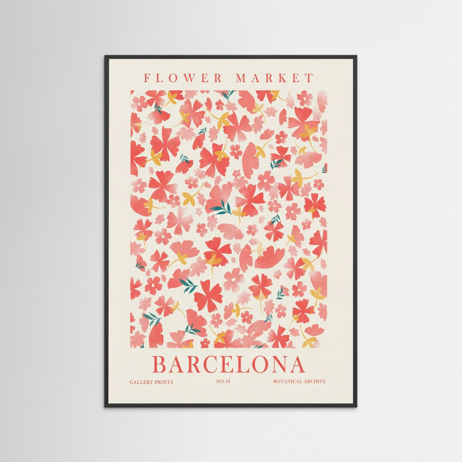 Black Wood Market Blossom Barcelona
