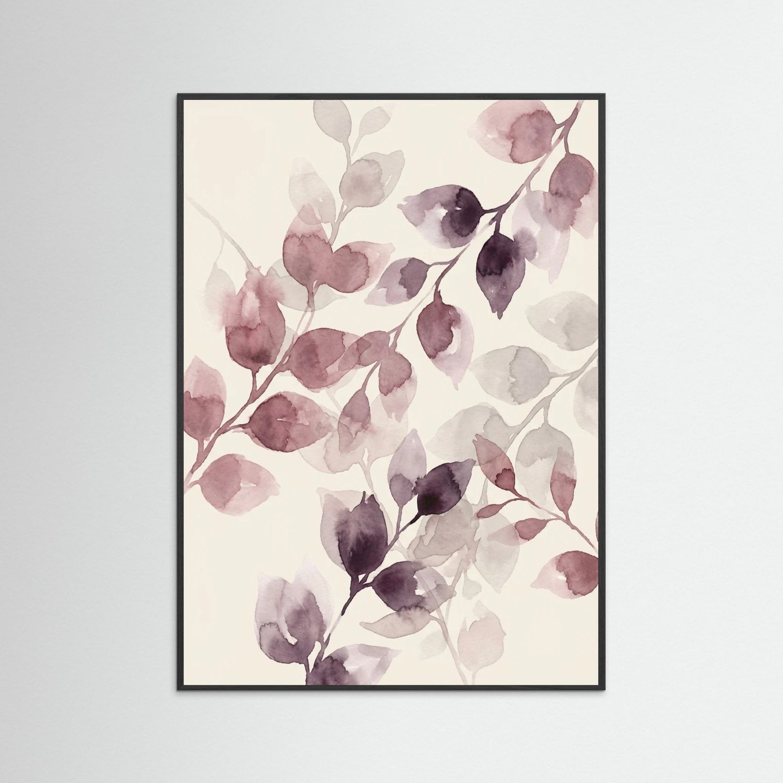 Black Wood Mauve Orchid