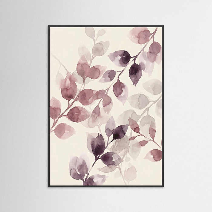Black Wood Mauve Orchid