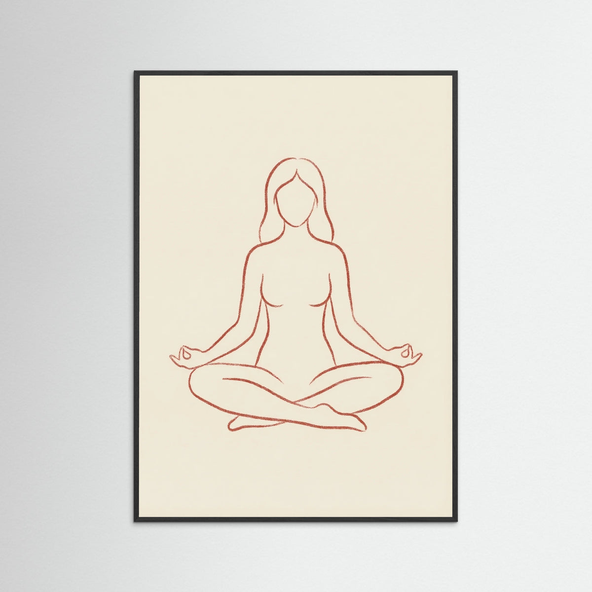 Black Wood Meditative Bend