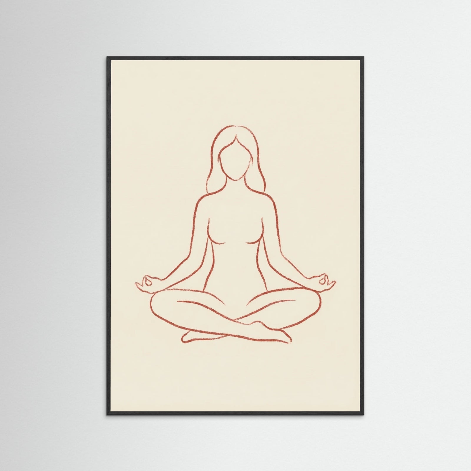 Black Wood Meditative Bend