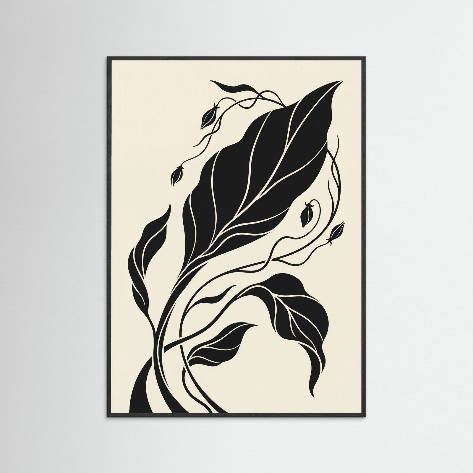 Black Wood Midnight Bloom