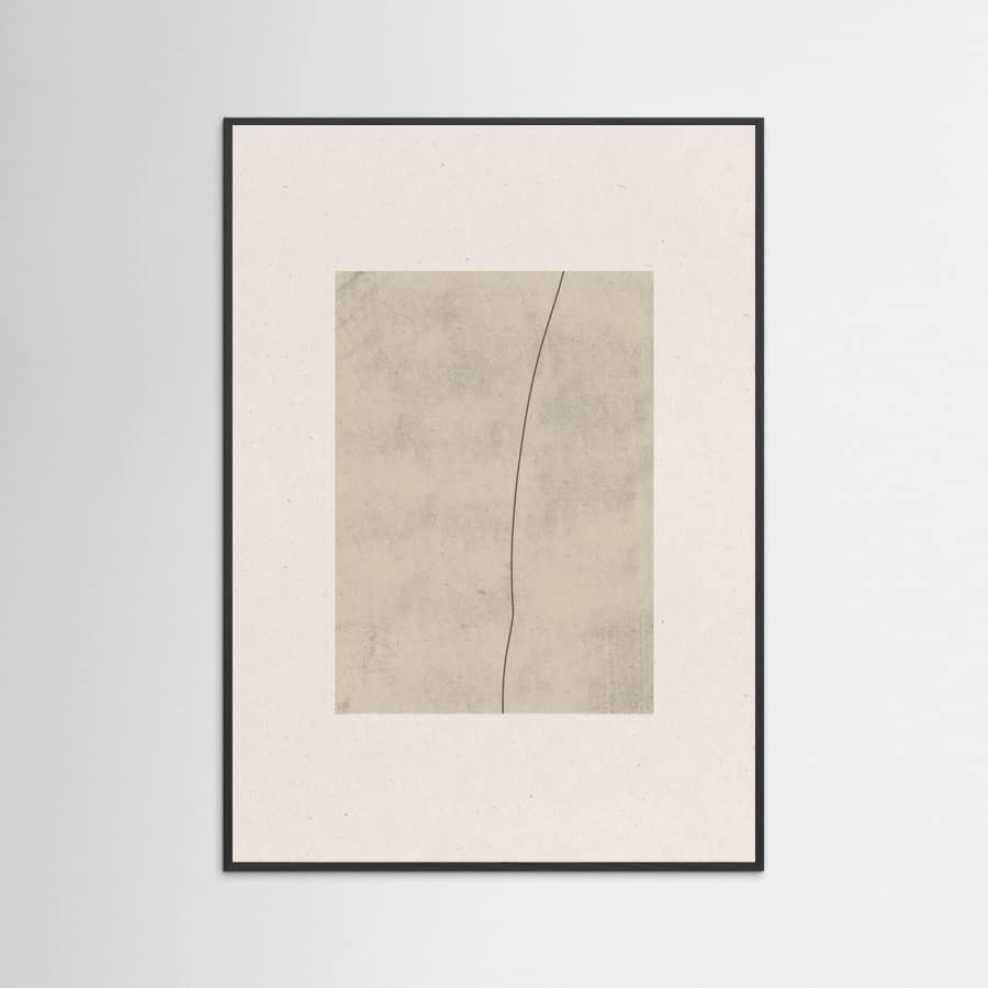 Minimalist Texture Paper No.1 Poster – poster and art print