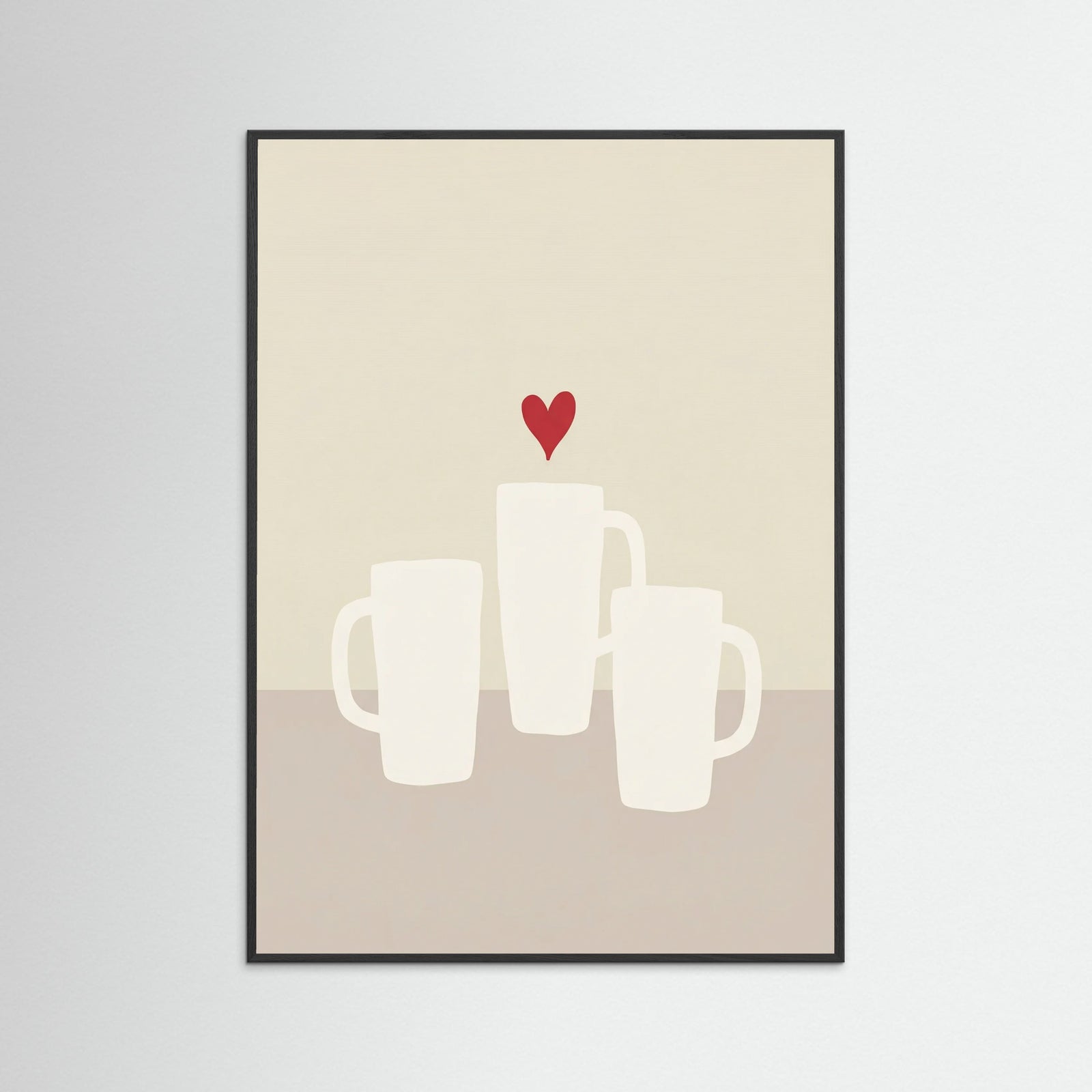 Black Wood Minimalist Wine Still