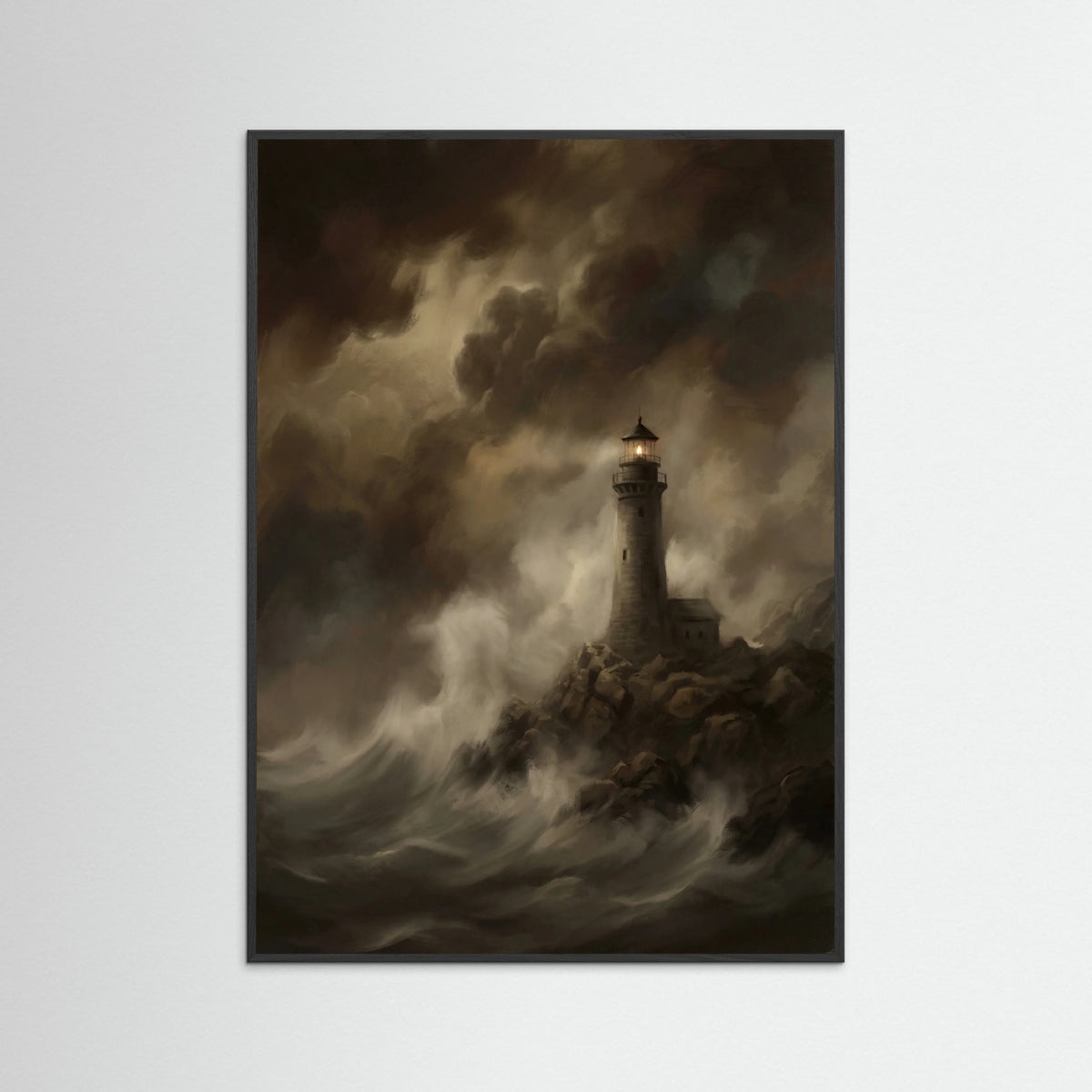 Black Wood Misty Citadel