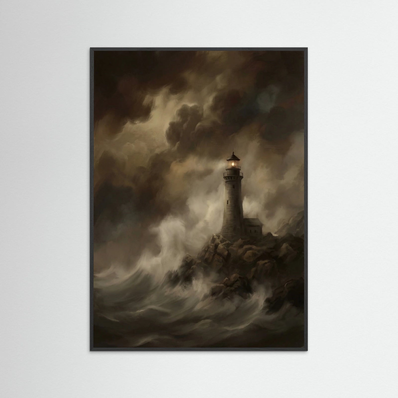 Black Wood Misty Citadel